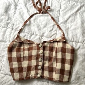 Reformation crop top